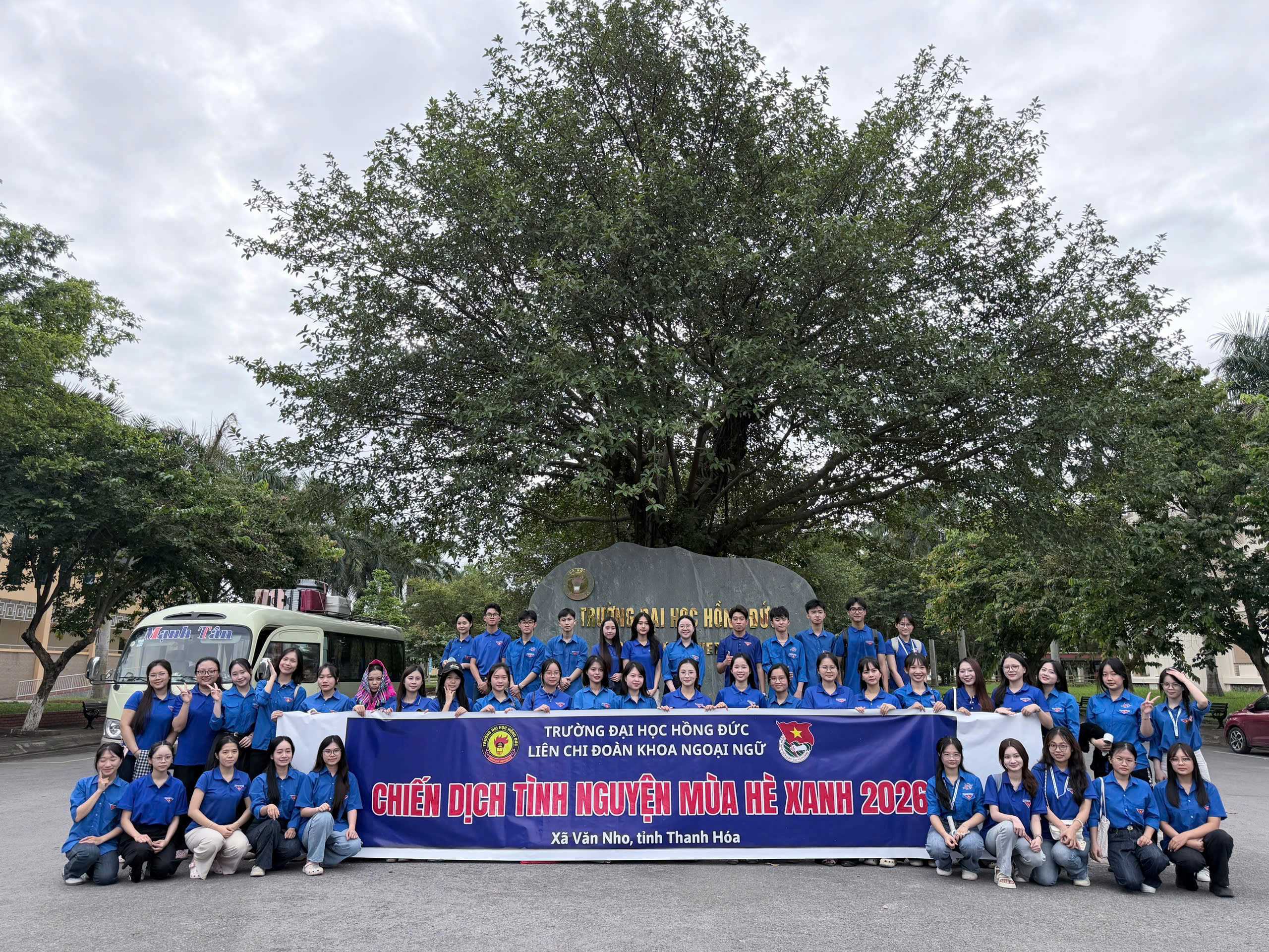 MÙA HÈ XANH 2026: DẤU ẤN THANH XUÂN VÀ NHỮNG BƯỚC CHÂN TÌNH NGUYỆN CỦA TUỔI TRẺ KHOA NGOẠI NGỮ TẠI XÃ VĂN NHO, TỈNH THANH HÓA